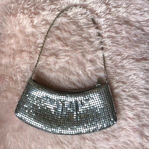 Silver clutch